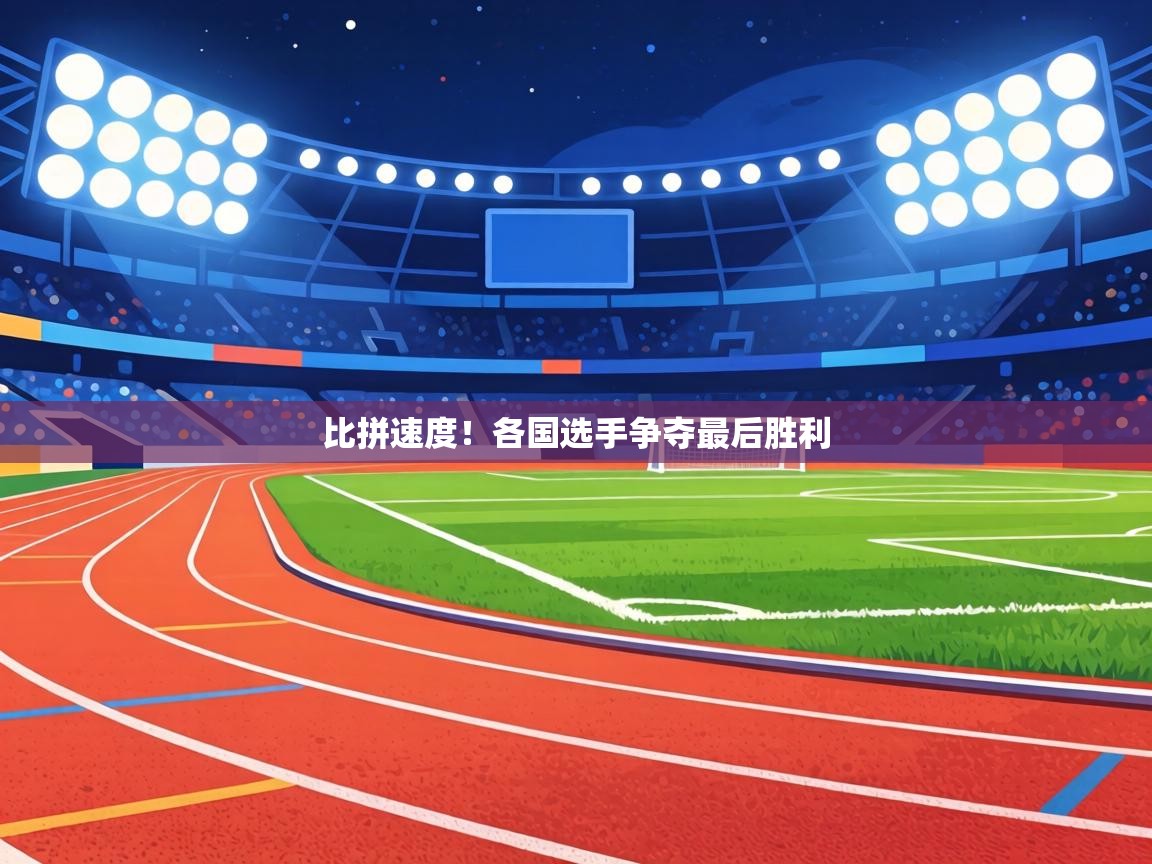 比拼速度！各国选手争夺最后胜利  第2张